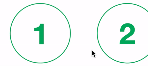 Fonte: https://proper-hovering.glitch.me Depois de terminar de arrastar, o efeito continua.